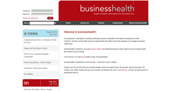 Desktop Screenshot of businesshealth.ca